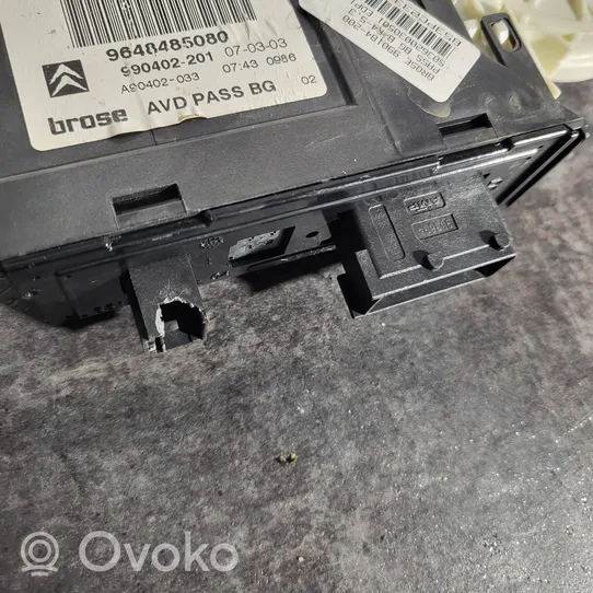 Citroen C5 Etuoven ikkunan nostomoottori 9648485080