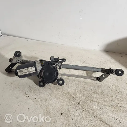 Opel Vectra C Mechanizm i silniczek wycieraczek szyby przedniej / czołowej 09185806