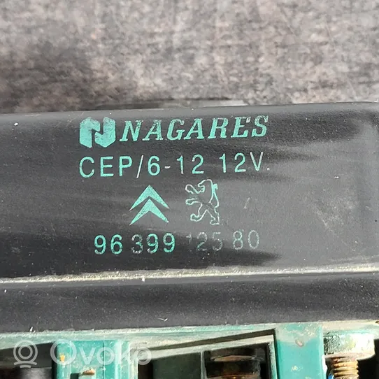 Citroen Berlingo Przekaźnik / Modul układu ogrzewania wstępnego 9639912580