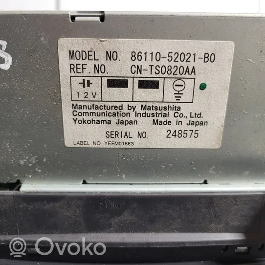 Toyota Yaris Panel klimatyzacji 7583527011