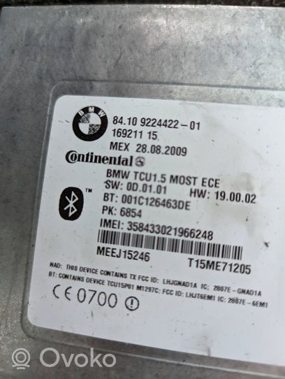 BMW 5 E60 E61 Moduł / Sterownik Bluetooth 9224422