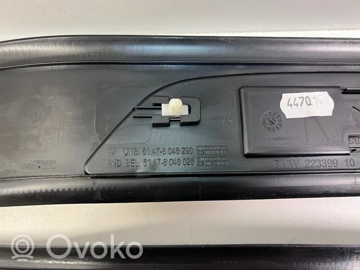 BMW 7 F01 F02 F03 F04 Комплект обшивки порога (внутренний) 51478046023