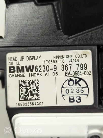 BMW 7 G11 G12 Écran d'affichage supérieur 9367799