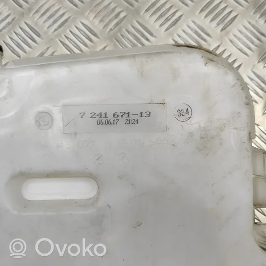 BMW 3 F30 F35 F31 Zbiornik płynu spryskiwaczy lamp 7241671