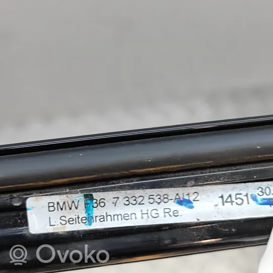 BMW 4 F36 Gran coupe Copertura modanatura barra di rivestimento del tetto 7332538