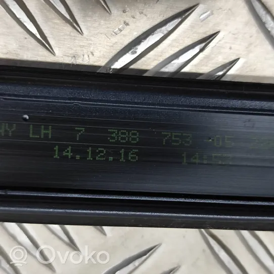 BMW 5 G30 G31 Dekoratīva jumta lenta – "moldings" 7388753