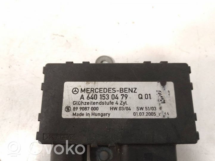 Mercedes-Benz A W169 Relais de bougie de préchauffage A6401530479