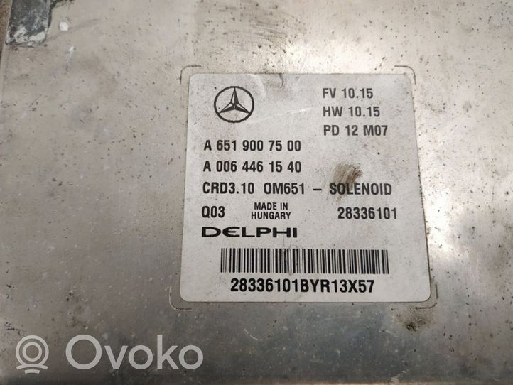 Mercedes-Benz C W204 Calculateur moteur ECU 