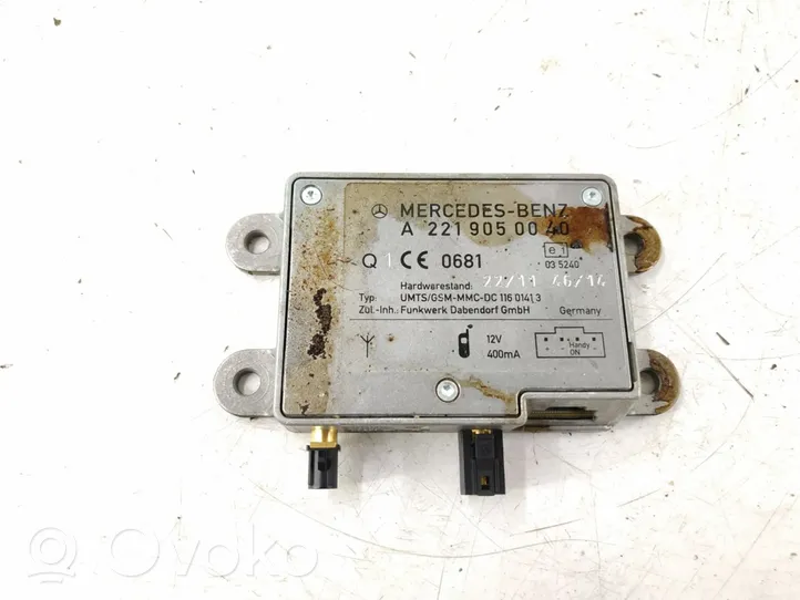 Mercedes-Benz C W205 Amplificatore antenna 