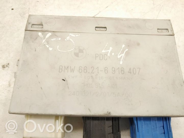 BMW X5 E53 Pysäköintitutkan (PCD) ohjainlaite/moduuli 