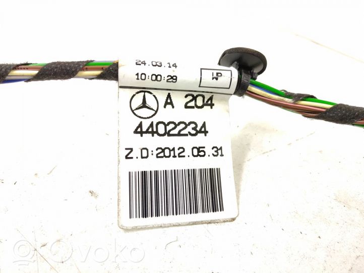 Mercedes-Benz C W204 Faisceau de câblage de porte avant A2044402234