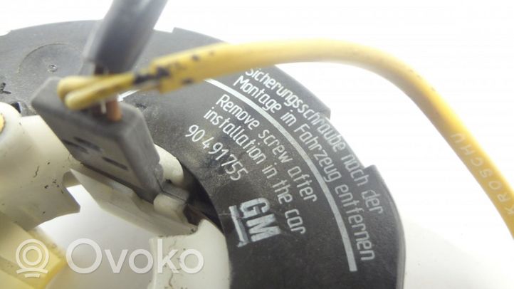 Opel Tigra A Airbag slip ring squib (SRS ring) 90491755