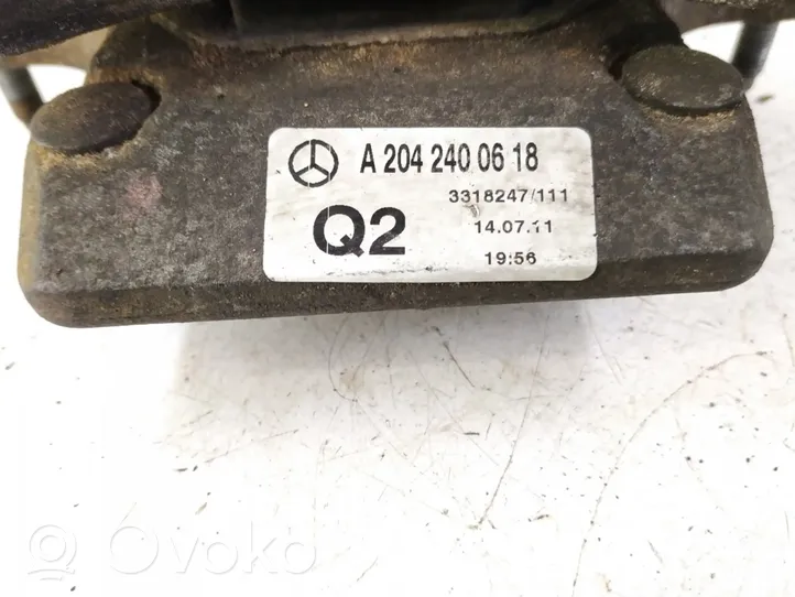 Mercedes-Benz C W204 Supporto della scatola del cambio 