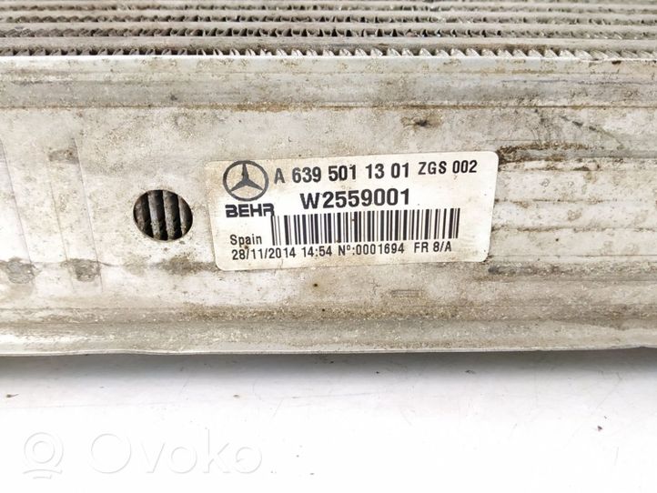 Mercedes-Benz Vito Viano W639 Radiatore intercooler 