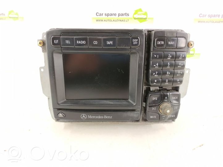 Mercedes-Benz CL C215 Radio/CD/DVD/GPS-pääyksikkö 