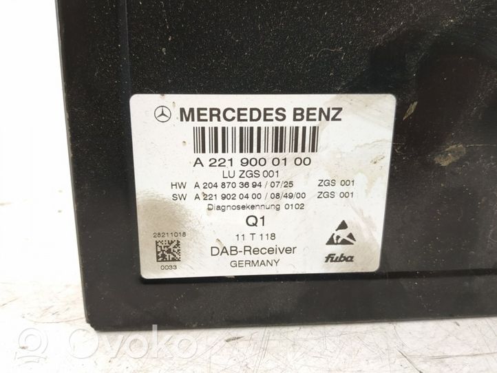 Mercedes-Benz CLS C218 X218 Unité de commande, module téléphone DALISID879
