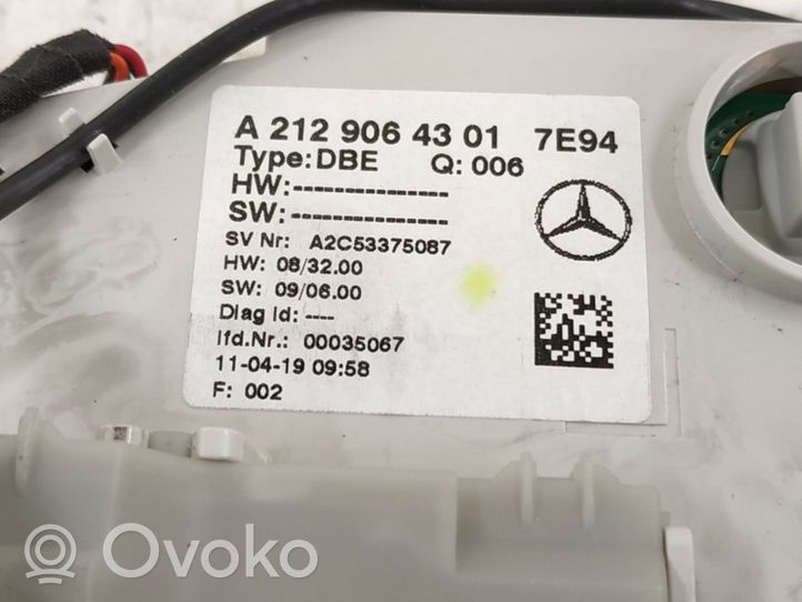 Mercedes-Benz CLS C218 X218 Priekšējo vietu apgaismojums DALISID974