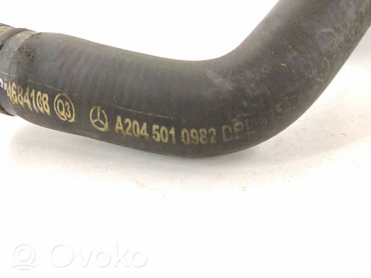 Mercedes-Benz GLK (X204) Engine coolant pipe/hose DALISID4590