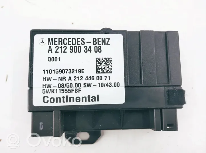 Mercedes-Benz E W212 Centralina/modulo pompa dell’impianto di iniezione DALISID2628