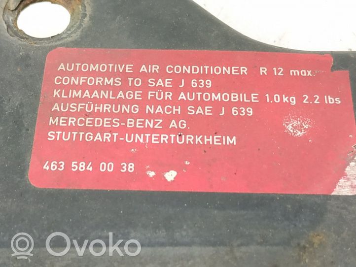 Mercedes-Benz G W461 463 Support de radiateur sur cadre face avant DALISID302