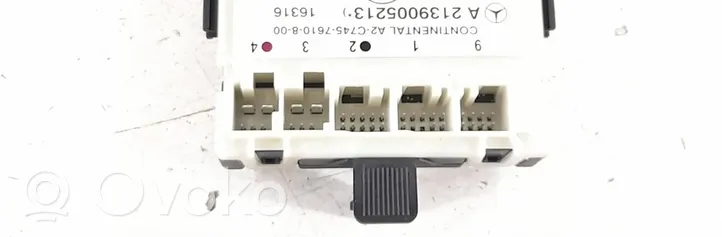Mercedes-Benz E W213 Sterownik / Moduł drzwi 
