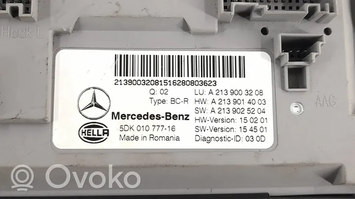 Mercedes-Benz E W213 Moduł / Sterownik komfortu 