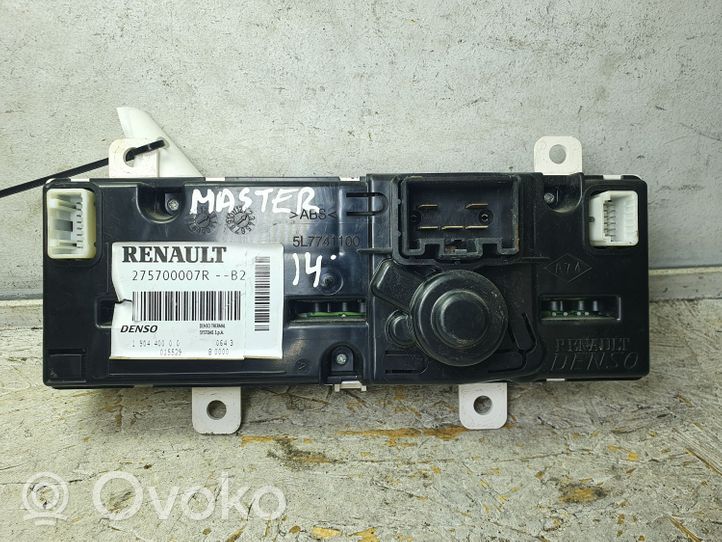 Renault Master III Ilmastoinnin ohjainlaite 275700007R