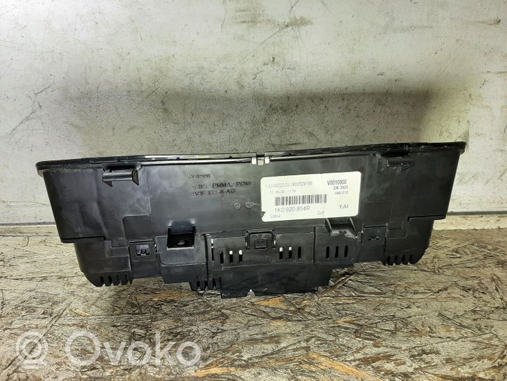 Volkswagen Golf V Compteur de vitesse tableau de bord 1K0920854R