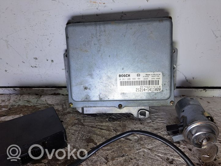 Lada Niva Kit calculateur ECU et verrouillage 0261206986