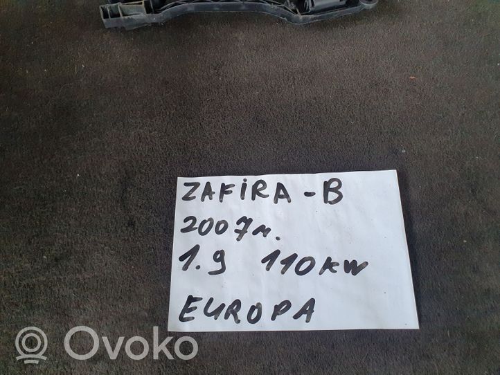 Opel Zafira B Manecilla interna de puerta de carga 