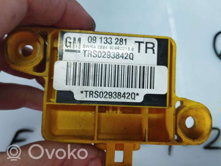 Opel Astra G Turvatyynyn törmäysanturi 09133281