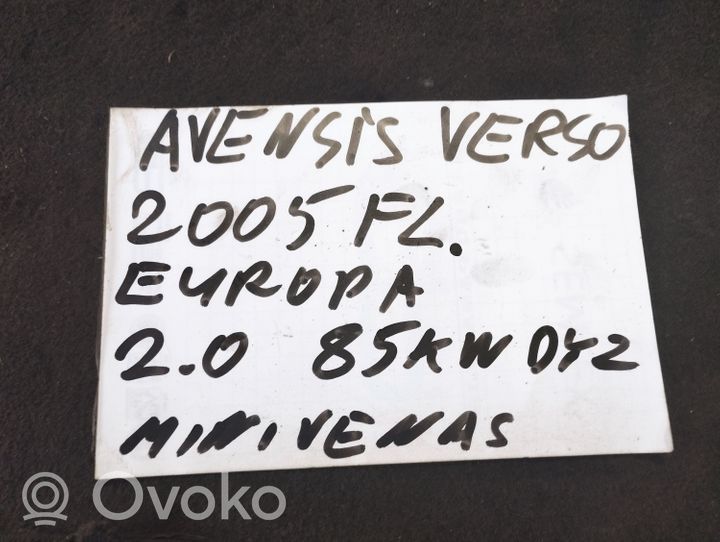 Toyota Avensis Verso Climate control unit 5590044490