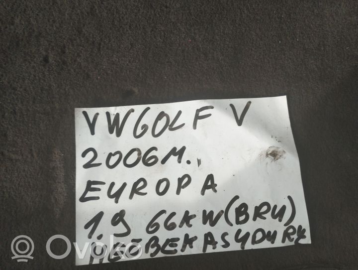 Volkswagen Golf V Ramka drążka zmiany biegów 315031203