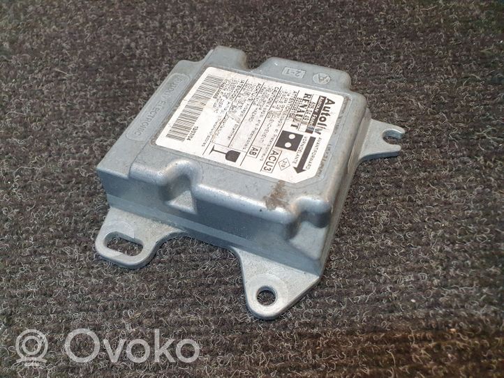 Renault Kangoo I Module de contrôle airbag 605044900