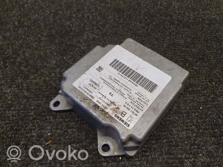 Peugeot 307 Module de contrôle airbag 9650109480