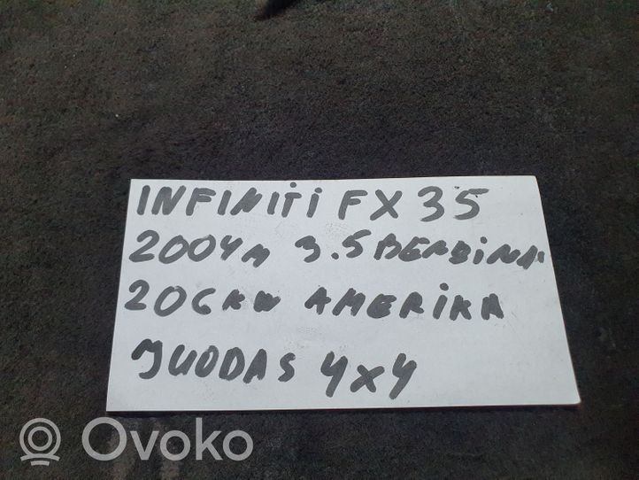 Infiniti FX Muut kytkimet/nupit/vaihtimet 