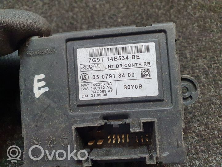 Ford Mondeo MK IV Centrinio užrakto valdymo blokas 7G9T14B534BE