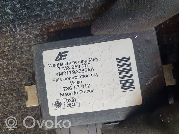 Volkswagen PASSAT B7 Imobilaizerio valdymo blokas 7M3953257