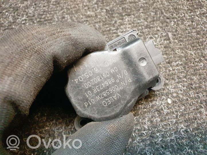 Opel Signum Moteur / actionneur de volet de climatisation 006587W01D