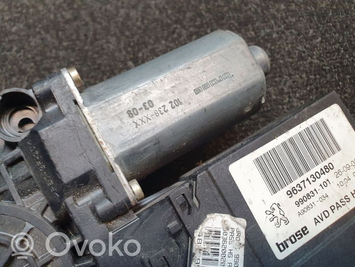 Peugeot 307 Fensterhebermotor Tür vorne 9637130480