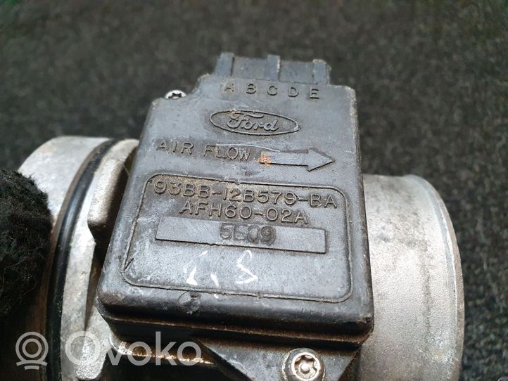 Ford Galaxy Przepływomierz masowy powietrza MAF 93BB12B579BA