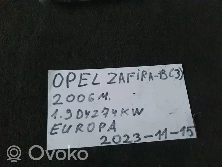 Opel Zafira B Poignée extérieure de porte arrière 