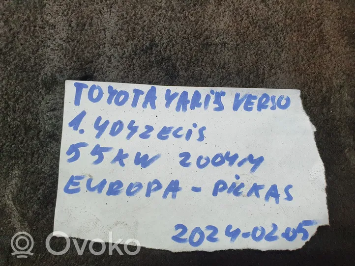Toyota Yaris Verso Rezystor / Opornik dmuchawy nawiewu 