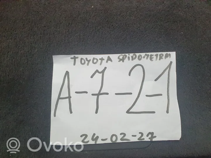 Toyota Corolla E120 E130 Velocímetro (tablero de instrumentos) 88458018