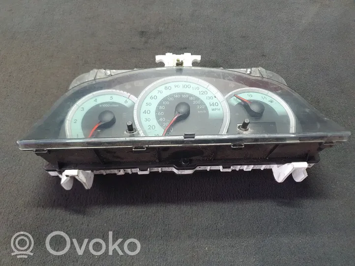 Toyota Corolla Verso AR10 Compteur de vitesse tableau de bord 838000F050K