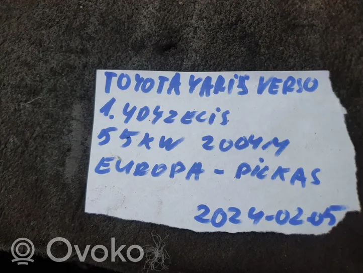 Toyota Yaris Verso Cerniere del vano motore/cofano 