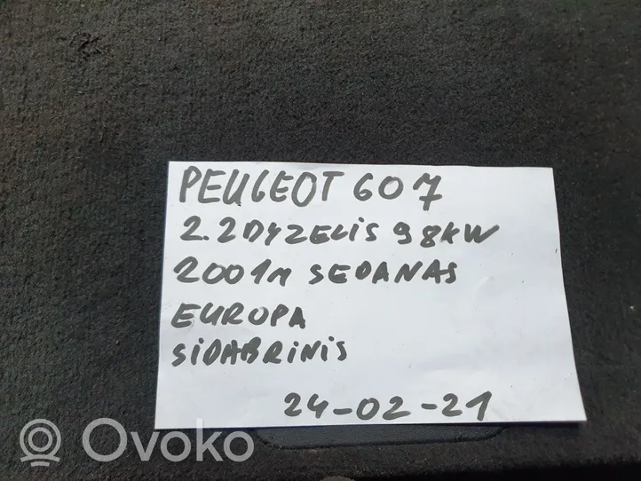 Peugeot 607 Serrure de porte arrière 3370B