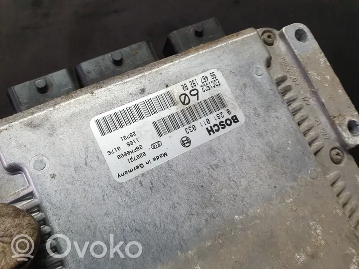 Fiat Ulysse Sterownik / Moduł ECU 0281011033