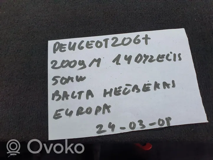 Peugeot 206+ Unità principale autoradio/CD/DVD/GPS 96635823XT