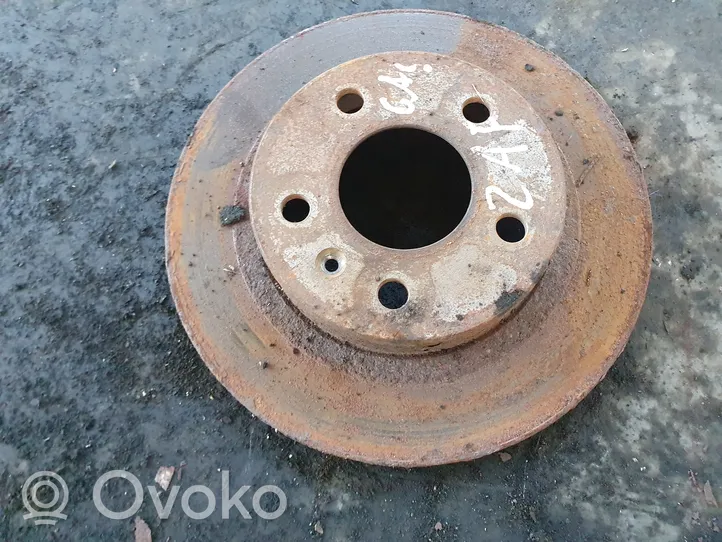 Opel Zafira A Rear brake disc 